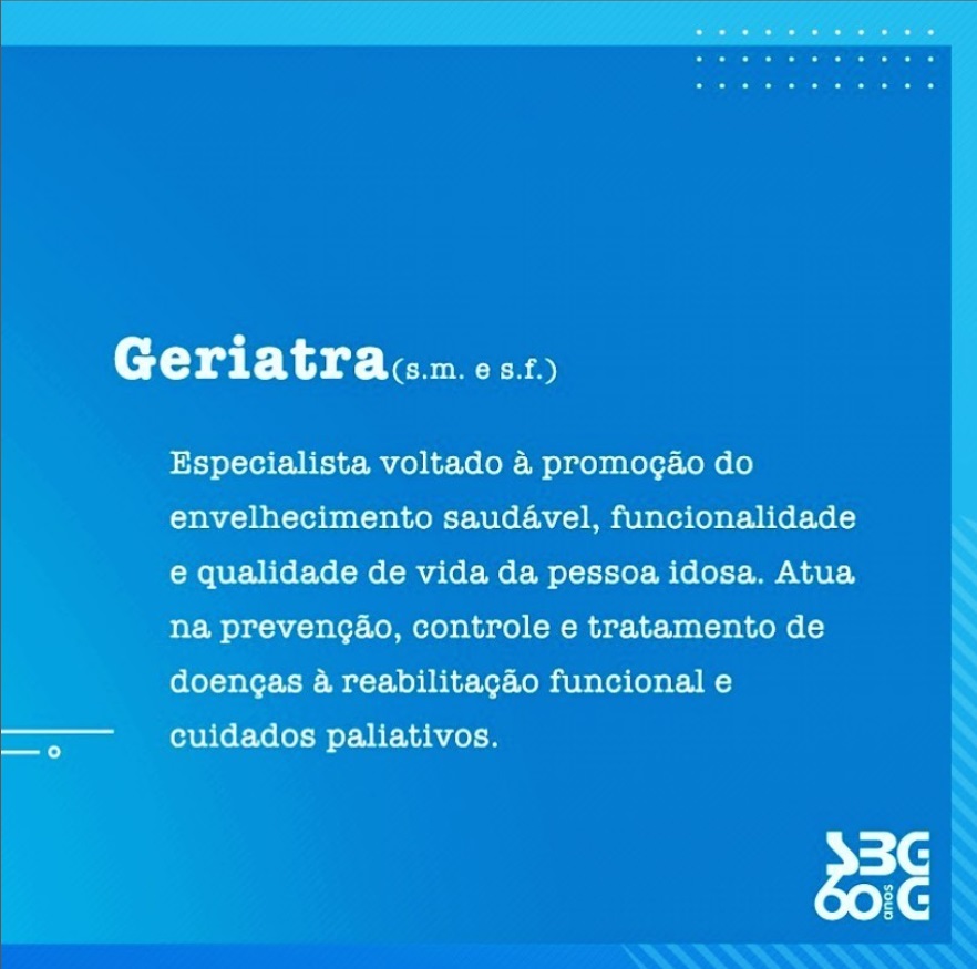 O que é Geriatria